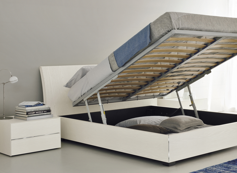 Lift-Up Beds - pace saving furnishing ideas - Use Beds as Storage